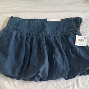 American Eagle Outfitters Blue Mini Skirt